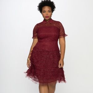 Lace Ruffle dress
